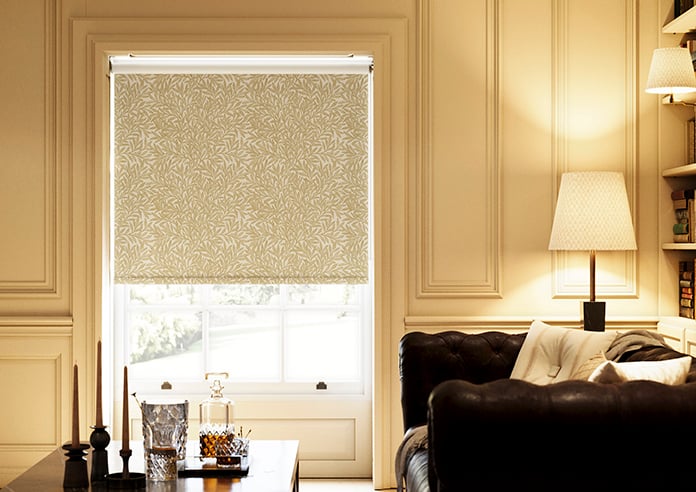 William Morris At Home Willow, Ochre - Twist&Fit Roller Blind - Image 3